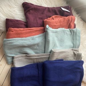 5 pack Free people (intimates) ribbed leggings.
